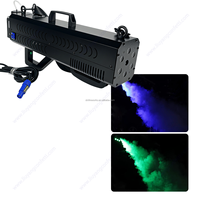 Machine à fumée LED portable 1500W pour DJ de mariage et événements, effet de glace carbonique pour soirées en boîte de nuit, pistolet à fumée pour effets de scène