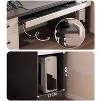 WDY Bureau simple et moderne Bureau et chaise Table De Bureau Table de travail Bureau d'ordinateur avec tiroirs