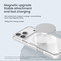 Casing Magnetik Nillkin Nature TPU Pro untuk iPhone 17 Pro Max 17 Air 16 16e 15 Pro Max, Mendukung Pengisian Daya Nirkabel, Anti Benturan