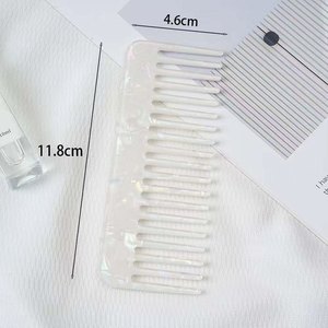 <span class=keywords><strong>Peigne</strong></span> en acrylique antistatique à motif marbré, best-seller - Product Image 6