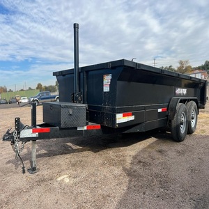 New Design Wholesale <b>Farm</b> 5x10 Hydraulic Dump <b>Trailer</b> Gear Motor Core Components Heavy Load Capacity Agricultural Transport High - Product Image 3