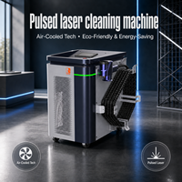 Nettoyeur laser Pulse 200W refroidi par air pour l'élimination de la rouille, de la peinture, de l'huile et des oxydes sur les pièces métalliques