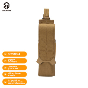 Porta <span class=keywords><strong>Torcia</strong></span> Tattico di Alta Qualità in Nylon, Cintura Portautensili con Tasca per <span class=keywords><strong>Torcia</strong></span> Portatile - Product Image 1