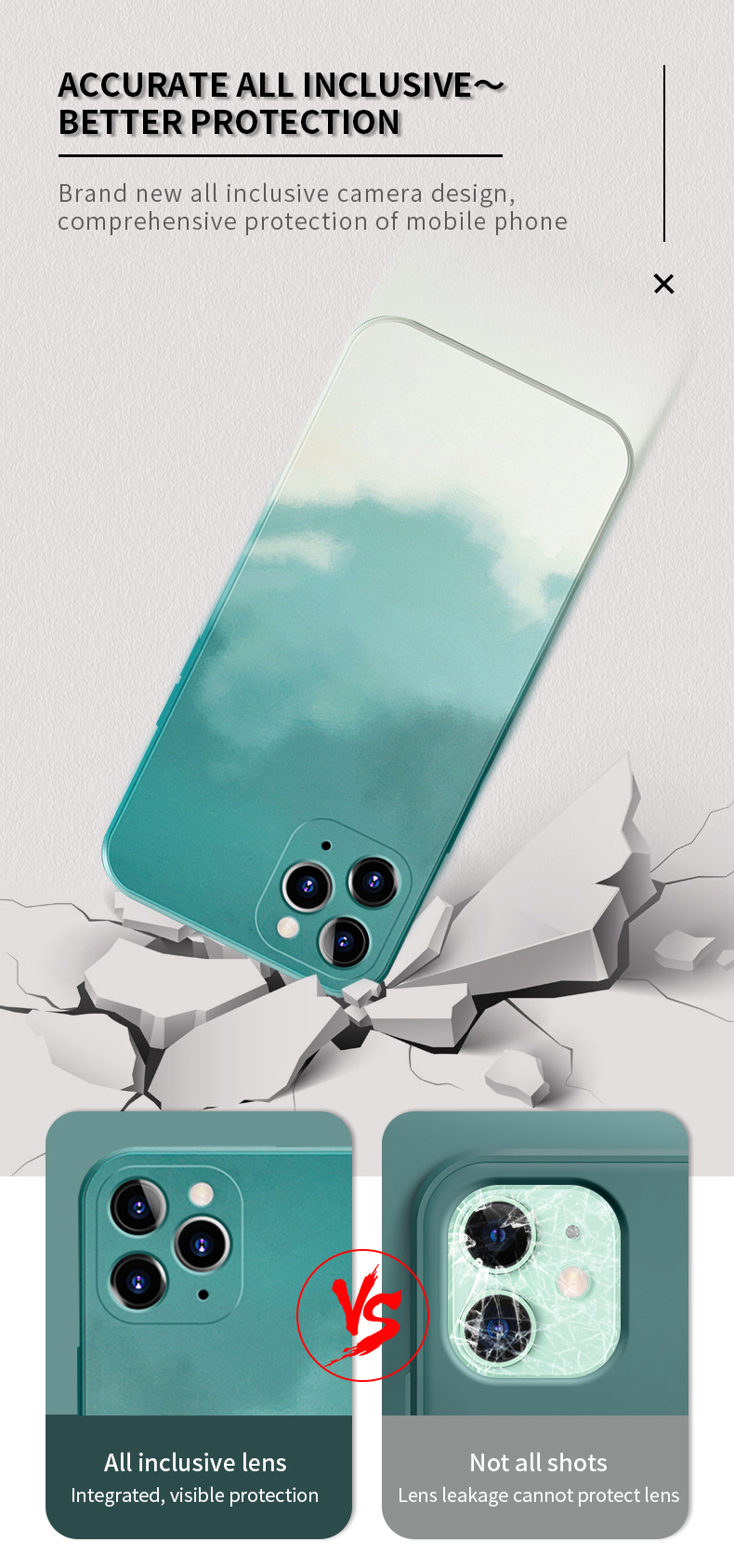 New colorful Watercolor Liquid Silicon Phone Case For iphone 12 12pro max 12 mini Soft Camera Protect Back Cover