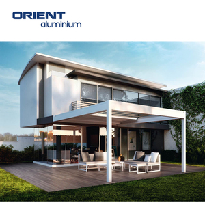 Pergola bioclimatique étanche en aluminium persienne de jardin sur le toit Pergola en aluminium <span class=keywords><strong>6x4</strong></span> Pergola murale motorisée en aluminium - Product Image 2