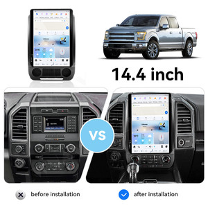 <span class=keywords><strong>Lecteur</strong></span> multimédia GPS de navigation de style Tesla pour tableau de bord Ford F150 F250 2015-2021, écran Android 14,4 pouces, 8+128 Go, <span class=keywords><strong>lecteur</strong></span> <span class=keywords><strong>CD</strong></span>, <span class=keywords><strong>radio</strong></span> HD - Product Image 2