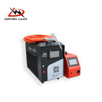 Mesin Las Laser Mini Genggam 1000W-3000W Fiber Laser Welder Baru Wei Hong Control THK Guiderail untuk Logam