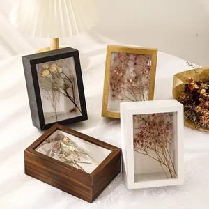 3D Wooden Picture <b>Frames</b> Depth 3cm 5cm Dried Flower Specimen Holder Handmade DIY Handwork Display Phote <b>Frame</b> Home Decoration - Product Image 2