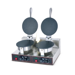 Offre Spéciale – Machine à Gaufres Double Tête 110V/220V pour Cornets de Glace – Équipement de Cuisine au Meilleur Prix ZU-2 - Product Image 1