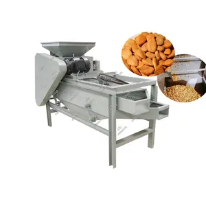 מכונת סדוק אגוזי שקדים עם קצב שבירה גבוה מכונת סדוק גרעין משמש עם מחיר זול