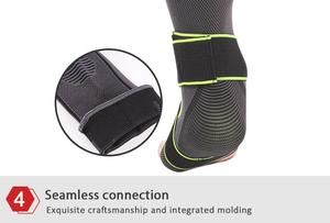 Tissu en gros course à <span class=keywords><strong>pied</strong></span> <span class=keywords><strong>boxe</strong></span> fitness sécurité football ligament physique soutien de cheville - Product Image 5