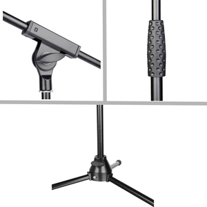 Support <span class=keywords><strong>de</strong></span> <span class=keywords><strong>microphone</strong></span> universel réglable Yinyu MS002T avec adaptateur <span class=keywords><strong>de</strong></span> filetage 5/8" et 3/8" - Product Image 2