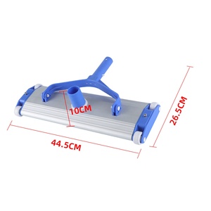 Outil <span class=keywords><strong>de</strong></span> nettoyage <span class=keywords><strong>de</strong></span> piscine, tête d'aspiration manuelle en aluminium <span class=keywords><strong>de</strong></span> 18 pouces, accessoires <span class=keywords><strong>de</strong></span> machine d'aspiration, plateau d'aspiration sous-marin - Product Image 2