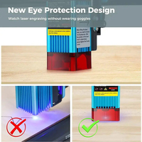 Graveur laser automatique Twotrees TTS 10PRO pour le métal, le bois et les objets cylindriques de stylo plume, machines de gravure laser