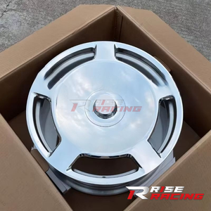 Jantes RISE en aluminium forgé aviation <span class=keywords><strong>Allo</strong></span> 5x112 concaves polies pour Mercedes C E CLS S GLS GLE GLC SL SLK - Product Image 2