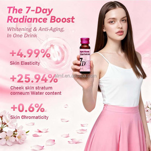 Suplemento de Belleza para el Cuidado de la Piel de 7 Días, Líquido Oral con <span class=keywords><strong>Alfa</strong></span> Arbutina, Péptidos de Colágeno y Polvo de Acerola para Blanquear y Antienvejecimiento - Product Image 4