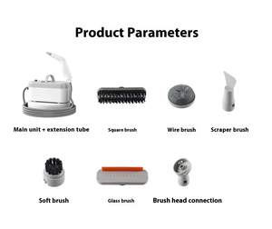 เครื่องทำความสะอาดไอน้ำแบบมือถือแรงดันสูงรุ่นใหม่ล่าสุด 3 บาร์ สำหรับใช้ในครัวเรือนและทำความสะอาดรถยนต์ - Product Image 6