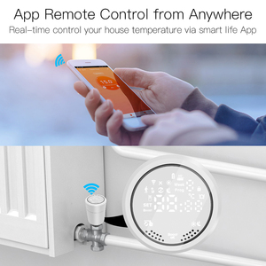 Katup Radiator pintar, kontrol aplikasi katup ventilasi udara otomatis dapat diprogram, kontrol suara katup ventilasi umum dapat disesuaikan - Product Image 6