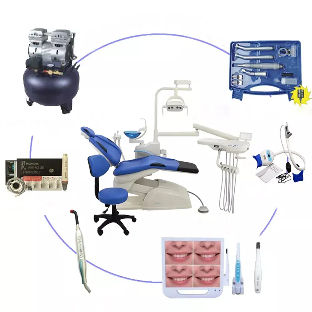 LTDC14 One-Stop Dental Product Dental Surgical Instruments Dental Chair Unit for Clinic and Hospital