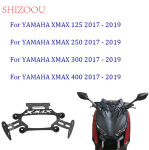 ขายึดกระจกมองข้างสำหรับรถมอเตอร์ไซค์ Yamaha <span class=keywords><strong>XMAX</strong></span> 300 XMAX300  ขายึดอะลูมิเนียมด้าน<span class=keywords><strong>หน้า</strong></span>สำหรับยึดโทรศัพท์และ GPS - Product Image 2