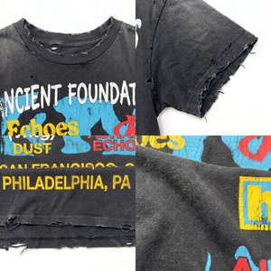 Heavyweight Graphic T-<b>Shirt</b> Distressed Vintage Acid Wash Oversized Tee Custom Streetwear <b>Y2K</b> Style Clothing Manufacturer 6626 - Product Image 3