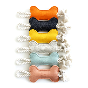 In Stock Wholesale Chew <strong>Dog</strong> Cotton <strong>Bone</strong> <strong>Rope</strong> <strong>Toys</strong> - Product Image 1