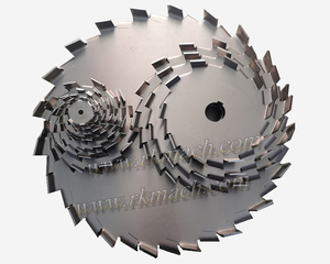 200mm Đường kính ngoài 8in OD Máy trộn phân tán cắt cao với kênh cách chính cho trục 28mm - Product Image 6