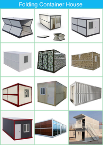 La Cina 3-in-1 espandibile pieghevole <span class=keywords><strong>Mobile</strong></span> contenitore prefabbricato casa pieghevole in acciaio Villa con due camere e una sala - Product Image 4