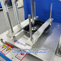 Machine professionnelle de test de résistance à l'usure du fond des casseroles, équipement de laboratoire pour tester l'abrasion des ustensiles de cuisine, test de résistance à l'usure des casseroles et poêles