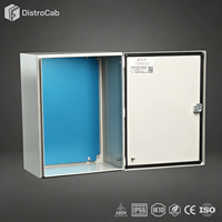 Boîtier Rittal IP66 IK10 résistant aux chocs avec boîte de commande interne pour usine de transformation alimentaire DistroCab EB