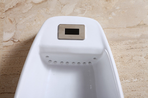 KD-17U Best Selling Sanitary Ware Ceramic Glazed <strong>Urinal</strong> <strong>Bottle</strong> for Men Adult Bathroom Wall Mounted Sensor Flushing <strong>Urinal</strong> Toilet - Product Image 4