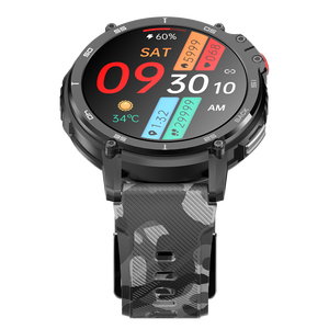 3 ATM Resistente all'acqua in acciaio inox cerchio posteriore Smart Watch looj Inteligente Resistente <span class=keywords><strong>Al</strong></span> Agua C20 C21 <span class=keywords><strong>Pro</strong></span> C22 Smartwatch - Product Image 3