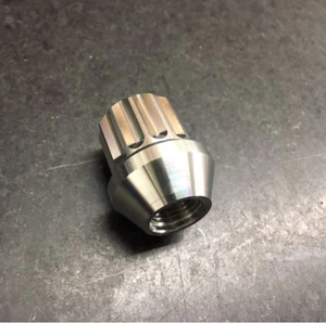 Piezas CNC <span class=keywords><strong>de</strong></span> precisión personalizadas M12x1.5 Acorn Black Machined Billet 7075 Aluminio 12 pt Lug Nuts - Product Image 6