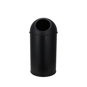 Bote de <span class=keywords><strong>basura</strong></span> abierto de <span class=keywords><strong>acero</strong></span> <span class=keywords><strong>inoxidable</strong></span>, papelera negra de 13 galones y <span class=keywords><strong>50</strong></span> <span class=keywords><strong>litros</strong></span> para negocios, Hotel, Vestíbulo y área de Público - Product Image 3
