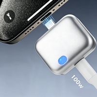 Adaptador de Carga Inteligente de 140W con Apagado Automático para Teléfono, Evita la Sobrecarga y Extiende la Vida Útil de la Batería
