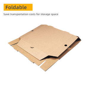 JiJiD – boîte à Pizza personnalisée bon marché de différentes tailles avec Logo, boîte à Pizza personnalisée ondulée, boîtes à Pizza en gros - Product Image 3