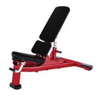 Nouvelle banc de musculation commerciale réglable en acier, pliable et robuste pour la gym et l'exercice physique