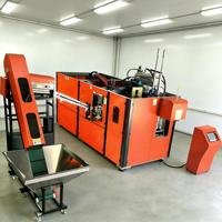 Nouvelle machine de soufflage PET automatique 2025 à succès, 500 ml-5 L, 2 cavités, avec pompe rotative Airtac et moteur PLC Mitsubishi, haute qualité Petplus