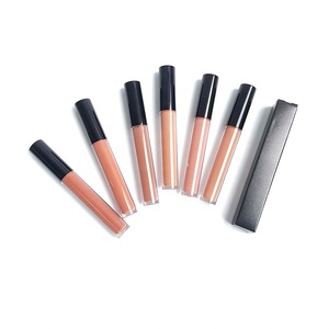 Private Label Vegan Cosmetici OEM Impermeabile di Trucco Velluto Opaco Rossetto Nude - Product Image 3