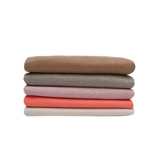 Heavy Duty Heavyweight 100% Polyester Fine Imitation Linen Woven Fabric <b>for</b> <b>Sofa</b> <b>Cover</b> Cushion Pillow Tablecloth Household - Product Image 3