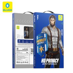 Protecteur d'écran en verre trempé BLUEO anti-espionnage, anti-choc, couverture intégrale, déverrouillage par <span class=keywords><strong>empreinte</strong></span> digitale pour Samsung S26 S25 - Product Image 6