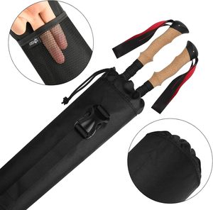 Sac de transport de bâtons de trekking portables 6L stockage en polyester écologique pour accessoire d'équipement de randonnée et de marche en plein air - Product Image 2