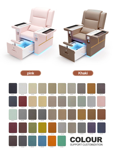 Modern pink <span class=keywords><strong>Pedicure</strong></span> Chair Luxury Salon Furniture Foot Spa Chair para o salão de beleza com massagem <span class=keywords><strong>Pedicure</strong></span> Chair Acessórios - Product Image 2