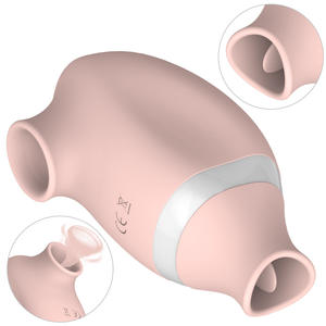 هزاز 2 في 1 للامتصاص واللعق، ألعاب جنسية نسائية، هزاز البظر للنساء، محفز مزدوج للمنطقة جي، مدلكات الحلمات - Product Image 2