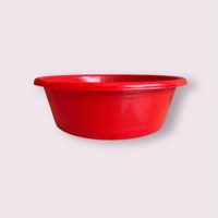 Bac en plastique robuste de grande taille, qualité industrielle, bac de mélange rond pour la transformation alimentaire, export international, best-seller