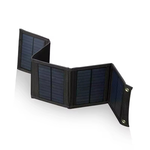 Factory Direct Price 20W 18V Portable Monocrystalline Foldable <b>Mini</b> <b>Solar</b> <b>Panel</b> With 22% Efficiency Black for Mobile Phone Charg - Product Image 2