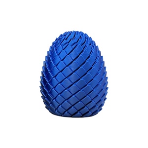 Uovo di Drago Stampato in 3D di Alta Qualità in PLA, Modellino Ornamentale, Giocattolo Creativo <span class=keywords><strong>Fantasy</strong></span> e Sci-Fi, Marca QY, Uovo di Drago con Scaglie a Forma di Ananas - Product Image 5