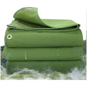 Bâche robuste imperméable <span class=keywords><strong>pour</strong></span> toile, couverture <span class=keywords><strong>de</strong></span> bâche <span class=keywords><strong>de</strong></span> 10 mil avec câbles et 4 cordes, anti-déchirure <span class=keywords><strong>pour</strong></span> camion à benne basculante, <span class=keywords><strong>bois</strong></span> <span class=keywords><strong>de</strong></span> <span class=keywords><strong>chauffage</strong></span>, bateau - Product Image 1