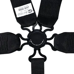 Sabuk Pengaman Balap SFI 16.1 Bersertifikat 2+3 Inci, 5 Titik Poliester, Lepas Cepat, Harness Balap, Sabuk Pengaman Mobil - Product Image 2