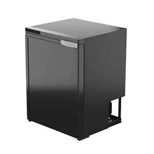 Refrigerador móvel CR65 57.4L DC 12/24V para barco, caravana RV marinha, refrigerador individual para carro, caixa fria com compressor DC